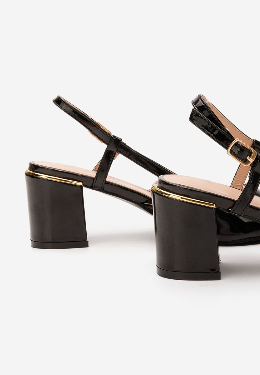 Décolleté Slingback Marla nero