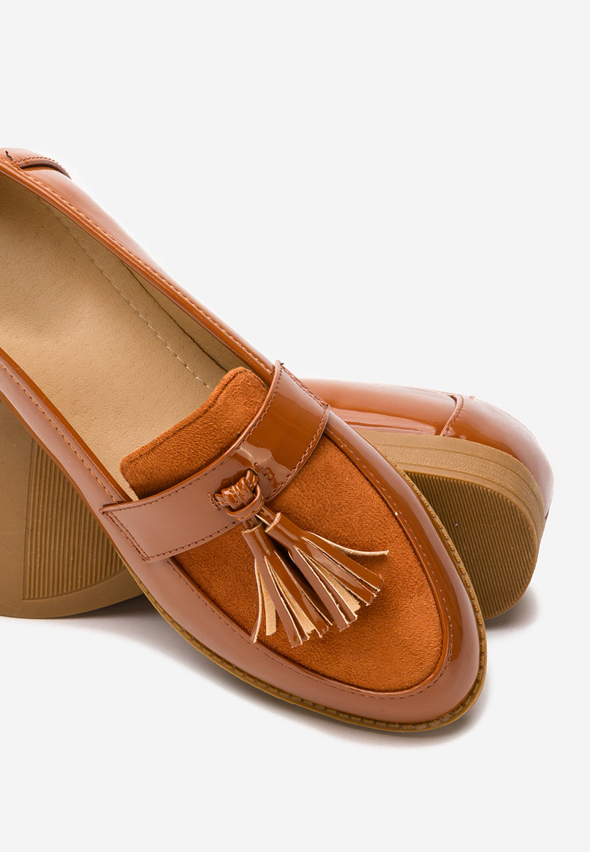 Mocassini donna eleganti Kayia camel