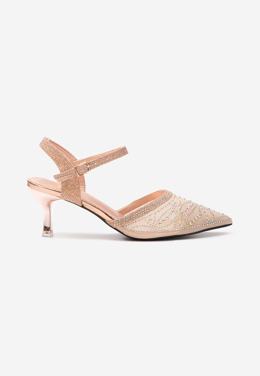 Décolleté tacco a spillo Ekatherina champagne