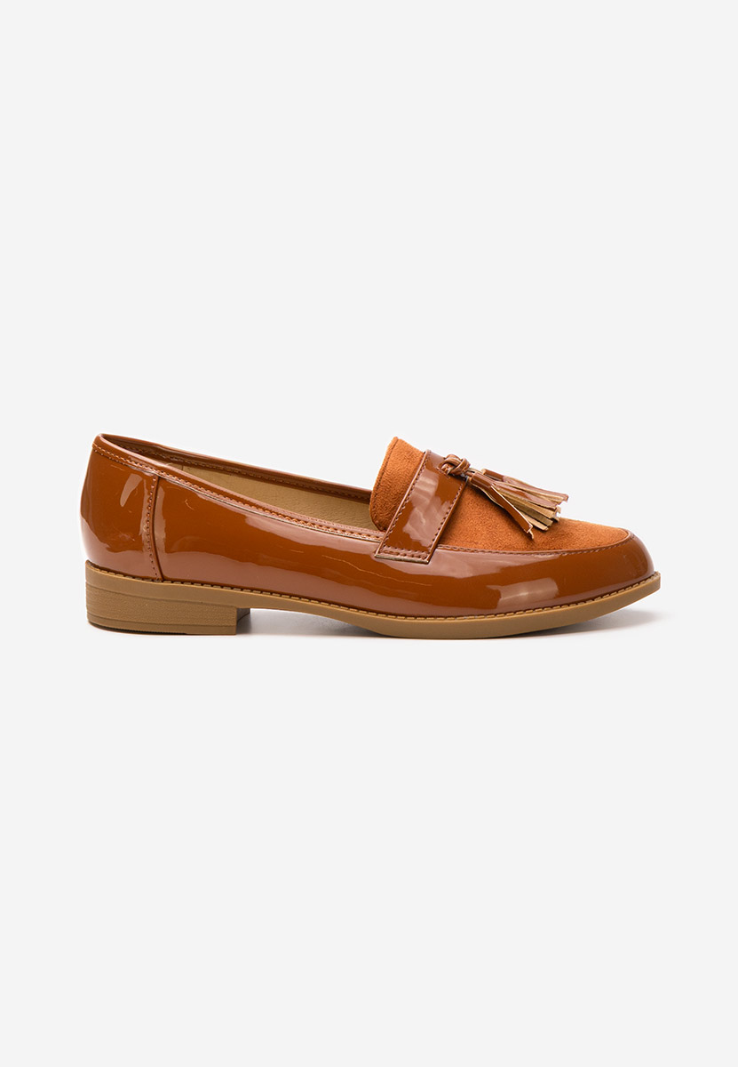 Mocassini donna eleganti Kayia camel