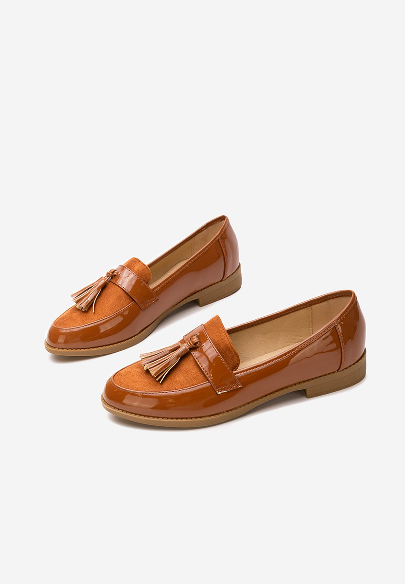 Mocassini donna eleganti Kayia camel