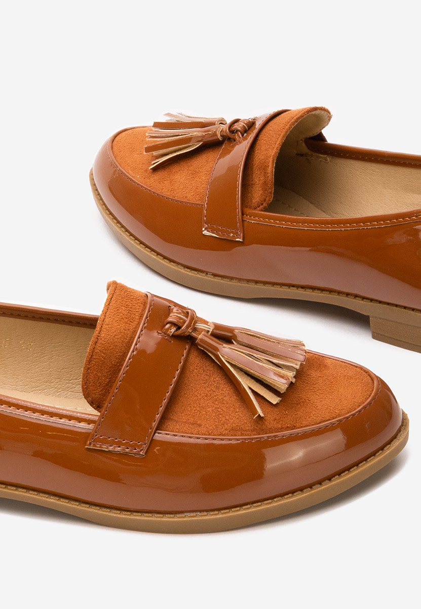 Mocassini donna eleganti Kayia camel