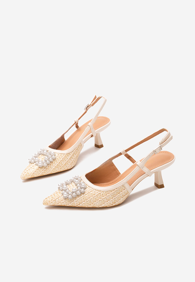 Décolleté Slingback Verlie beige