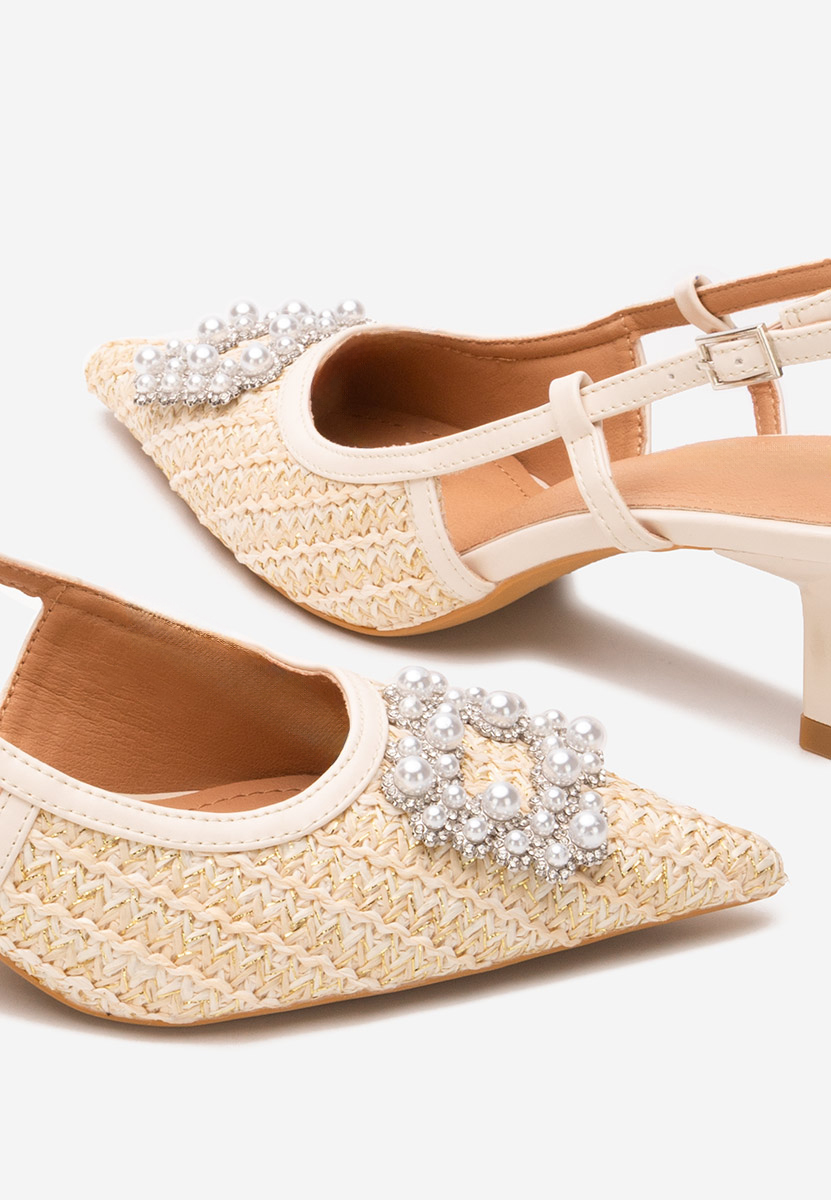 Décolleté Slingback Verlie beige