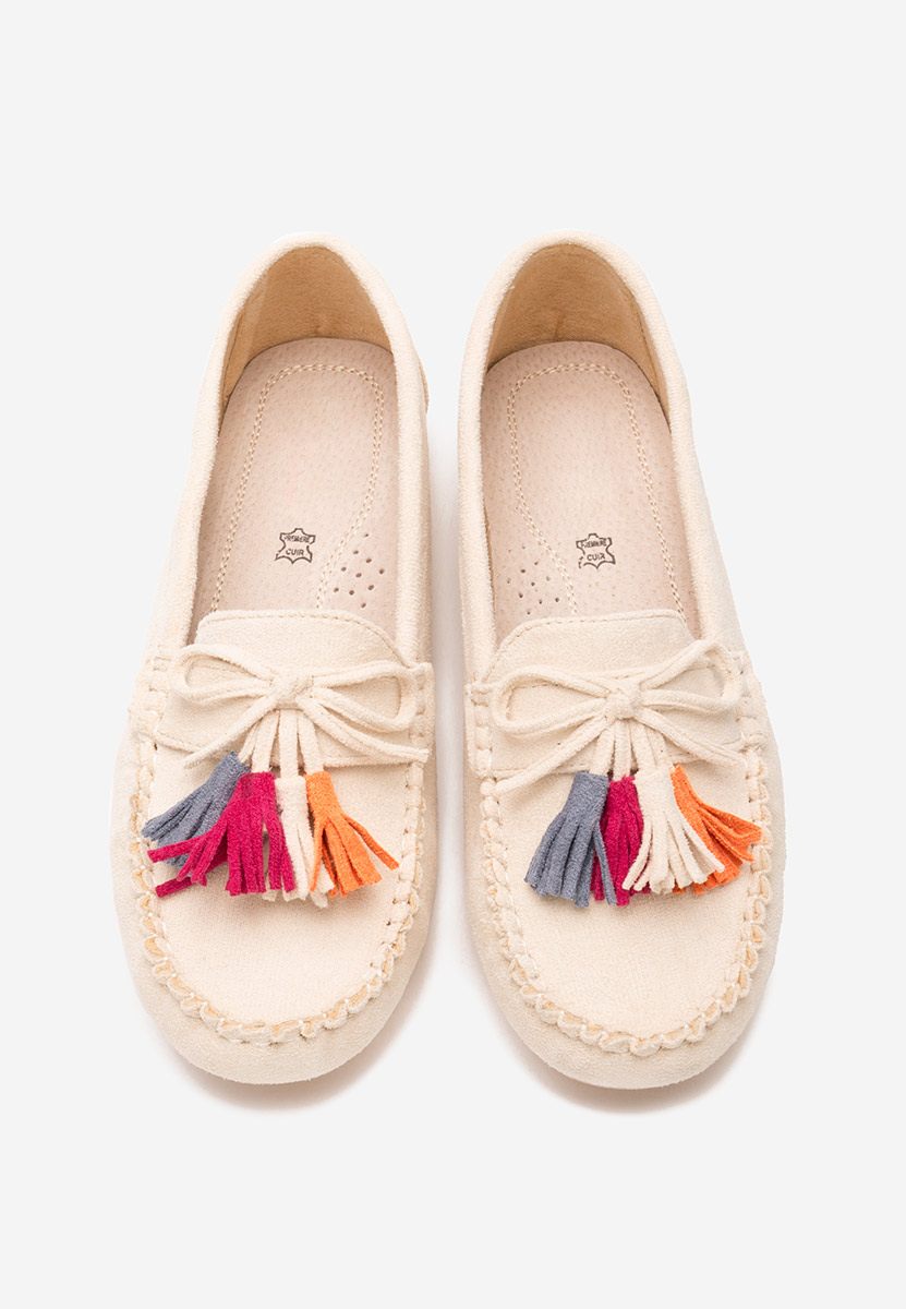 Mocassini da donna Prestia V2 beige