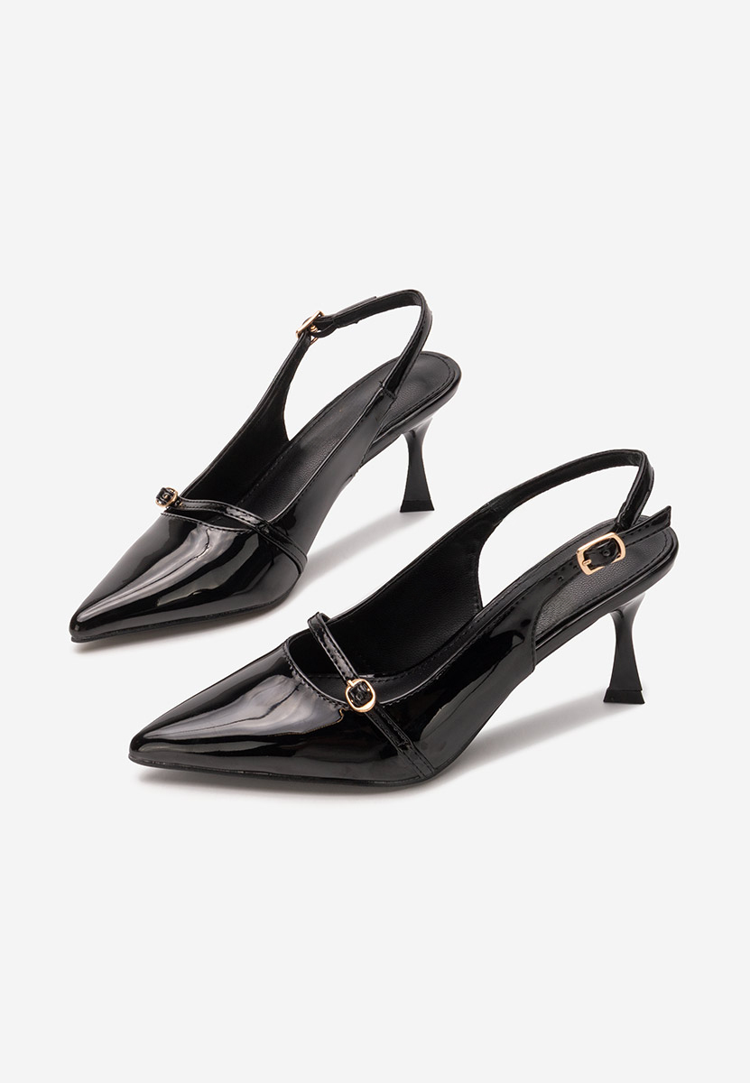 Décolleté Pearlie nero