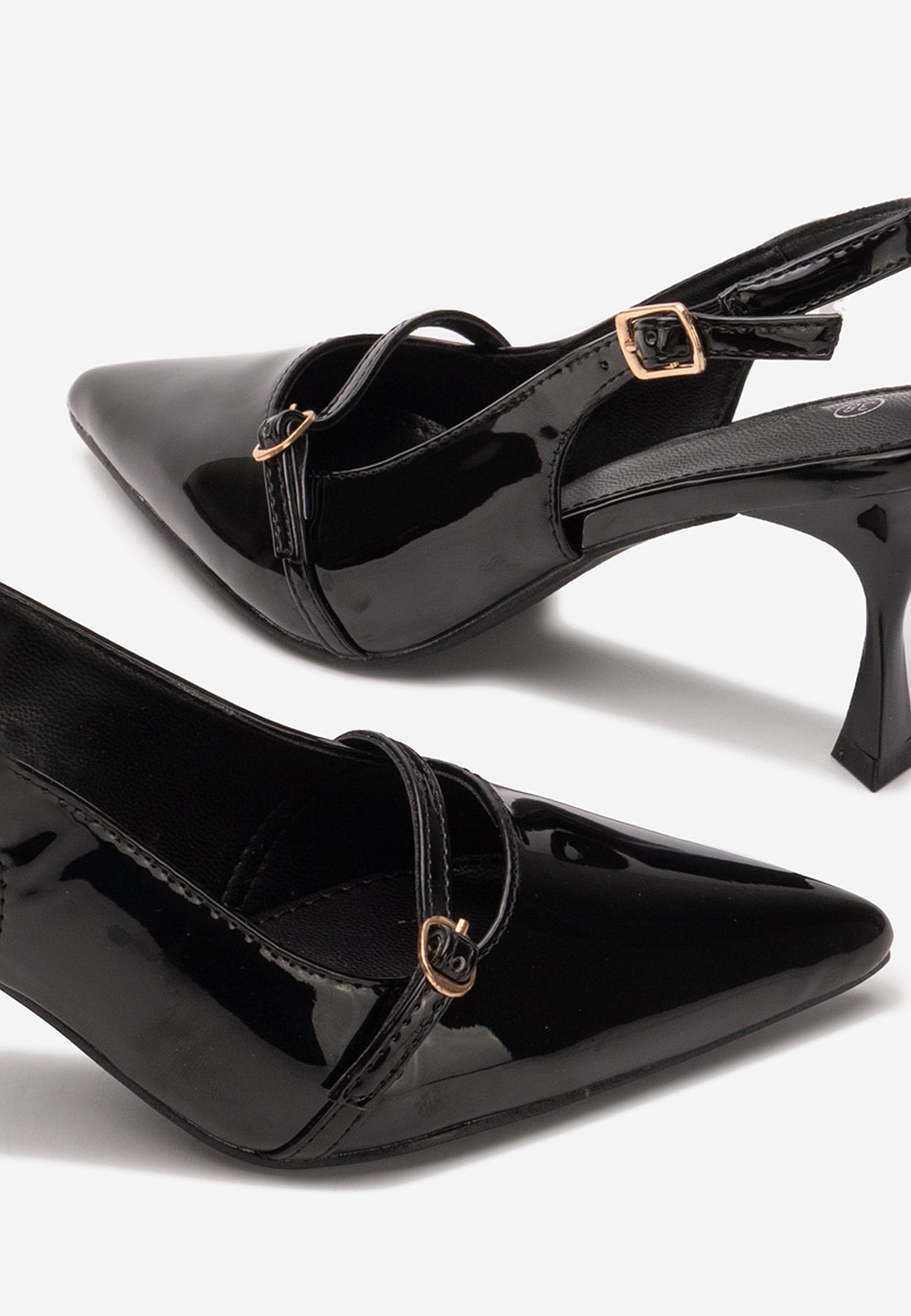 Décolleté Pearlie nero