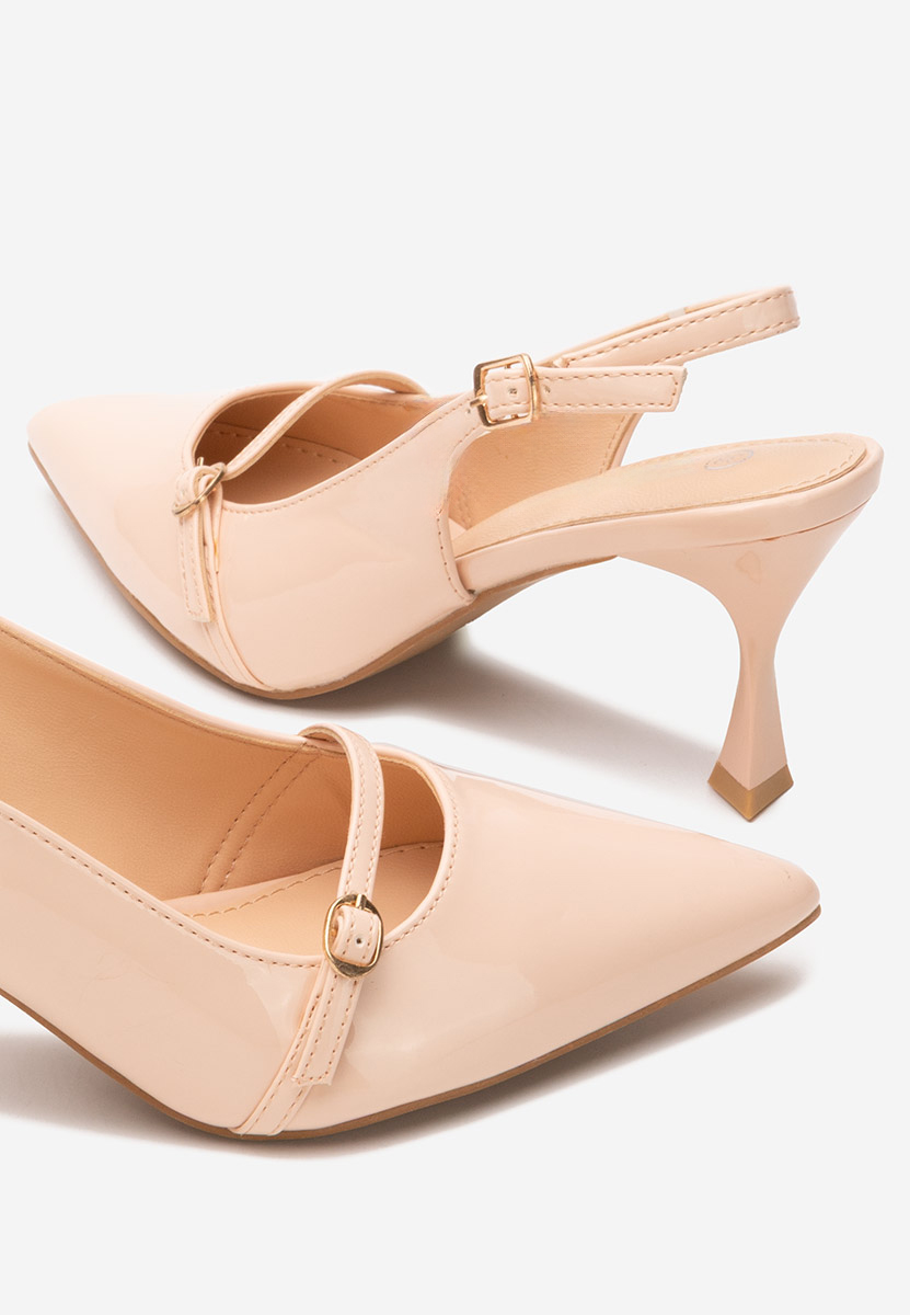 Décolleté Slingback Pearlie beige
