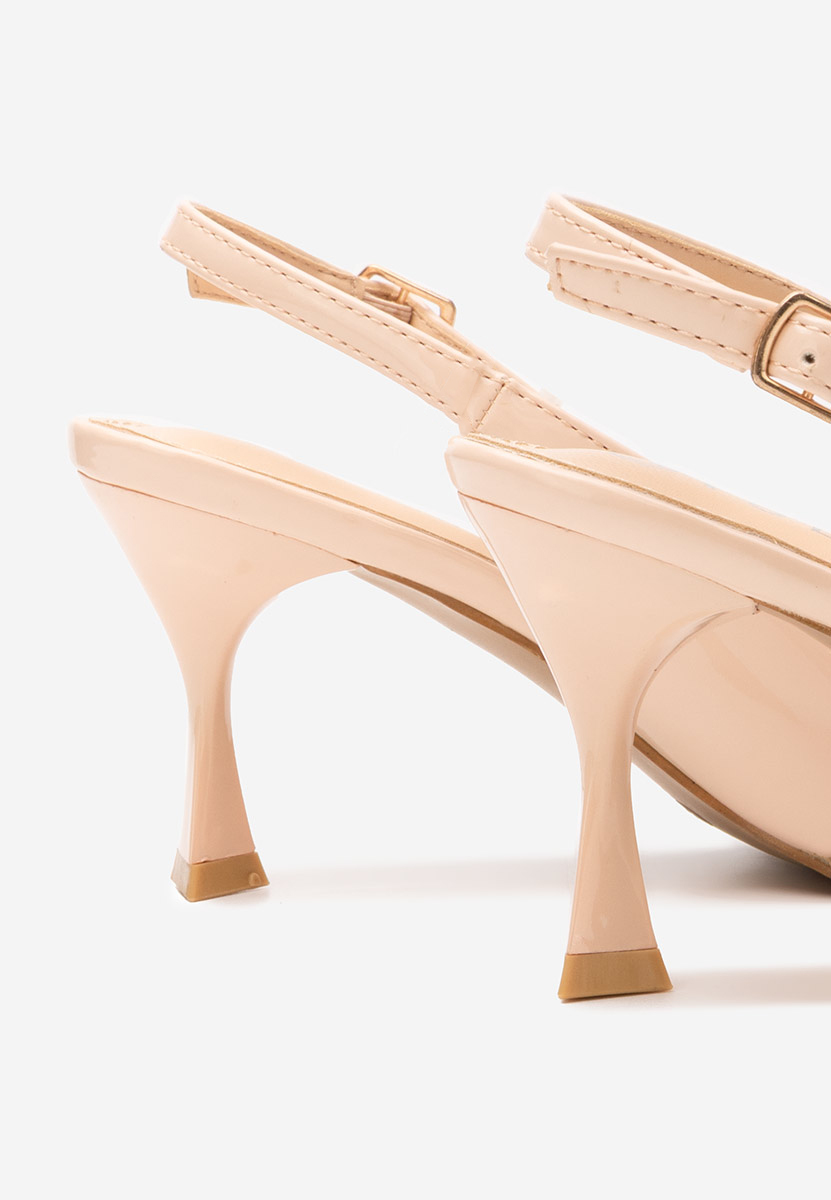 Décolleté Slingback Pearlie beige