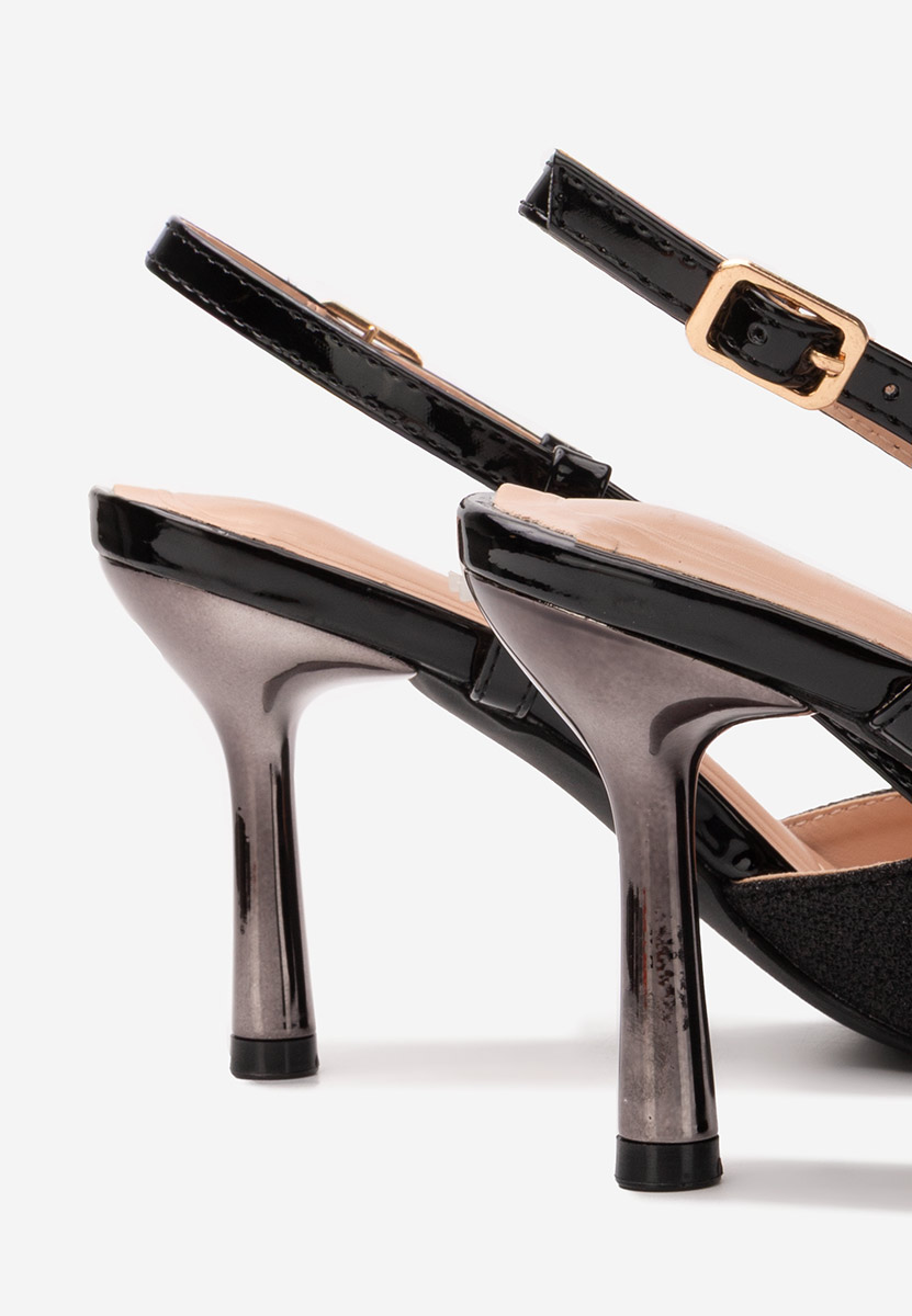 Décolleté Slingback Frezia nero