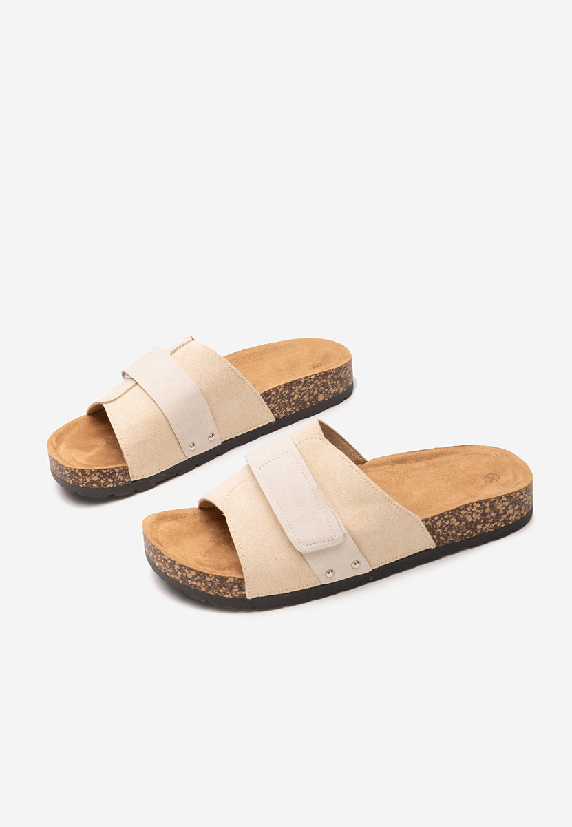 Ciabatte donna estive Miela beige
