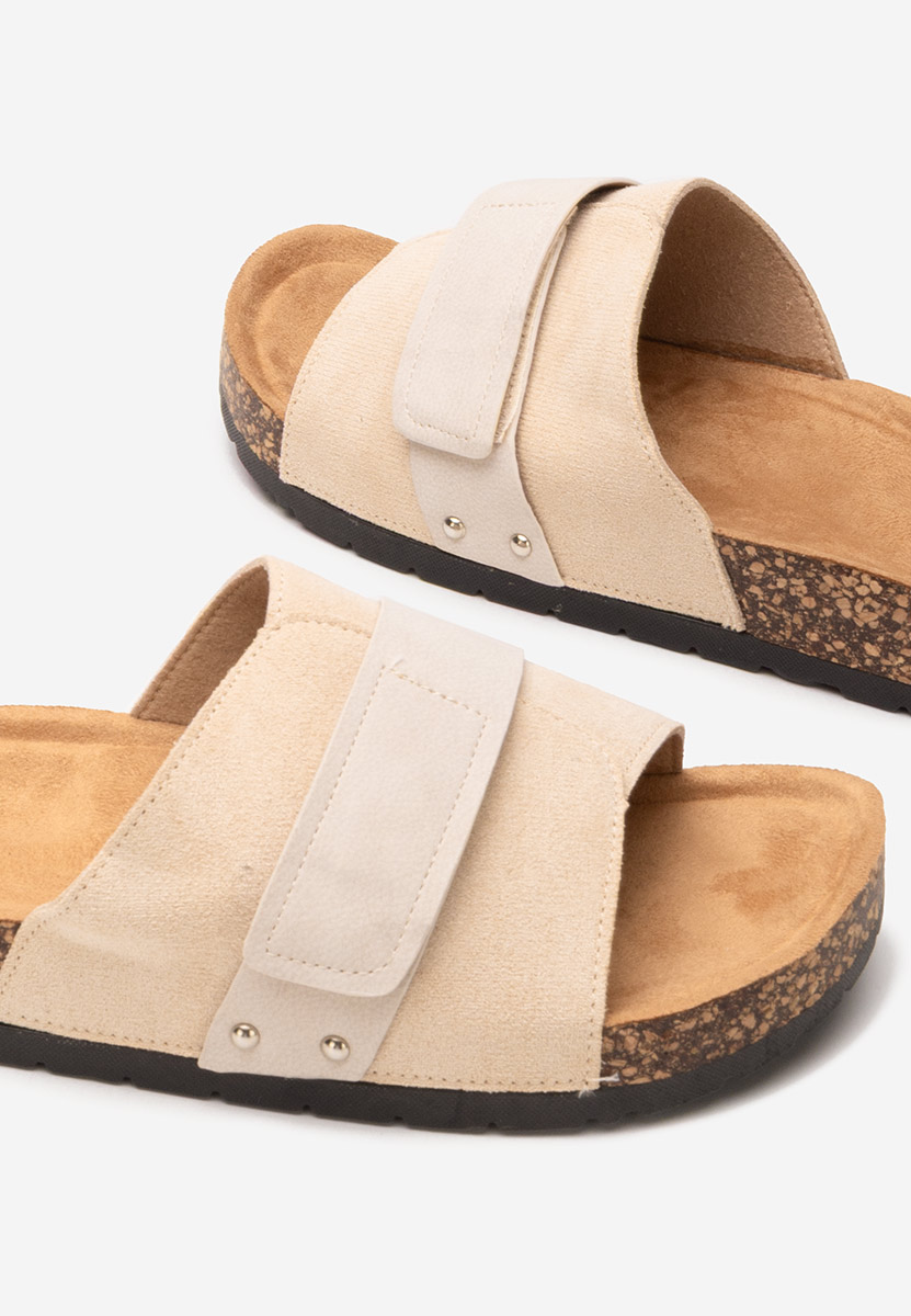 Ciabatte donna estive Miela beige