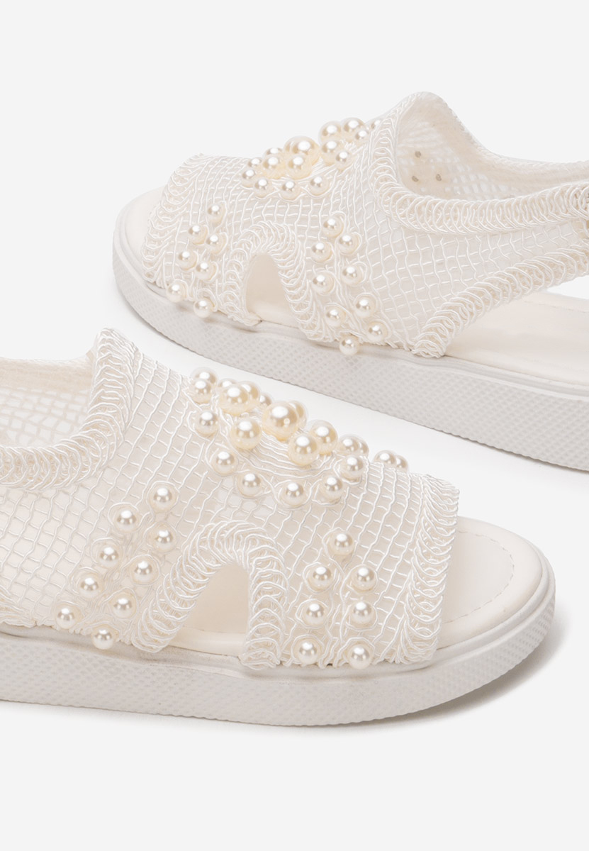 Sandali con plateau Marisea bianchi