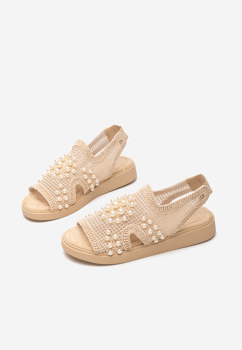 Sandali con plateau Marisea beige