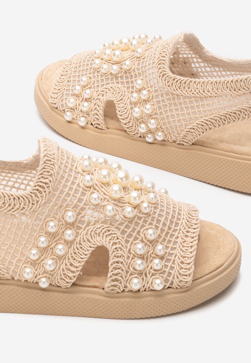 Sandali con plateau Marisea beige