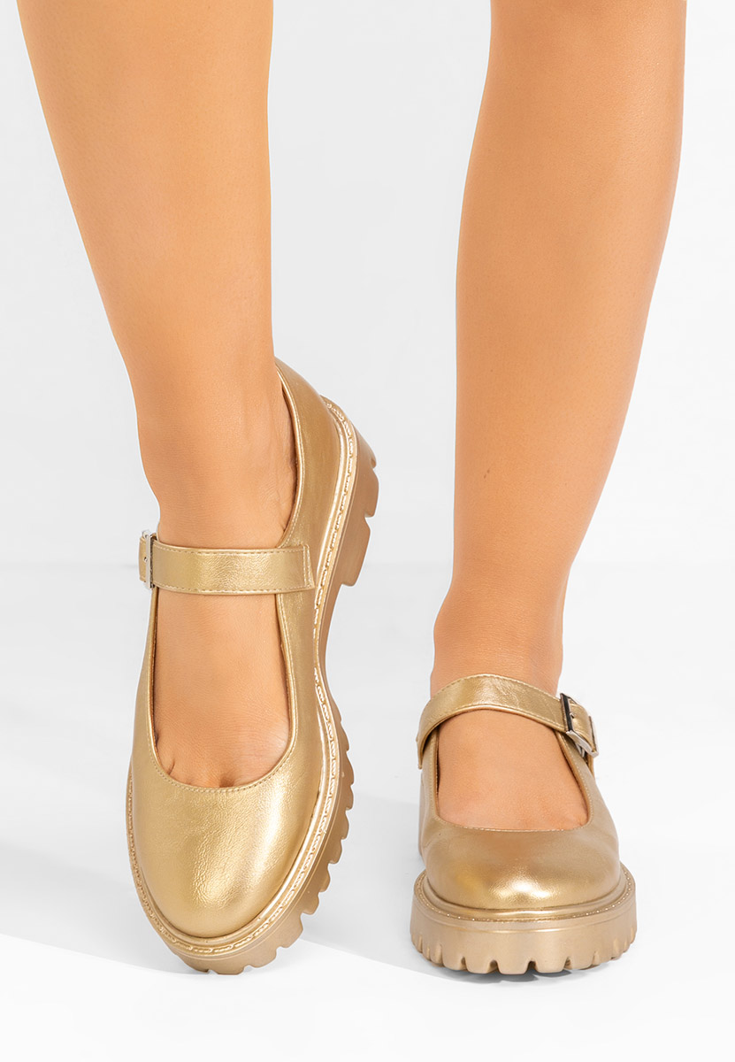 Scarpe basse donna Orias oro