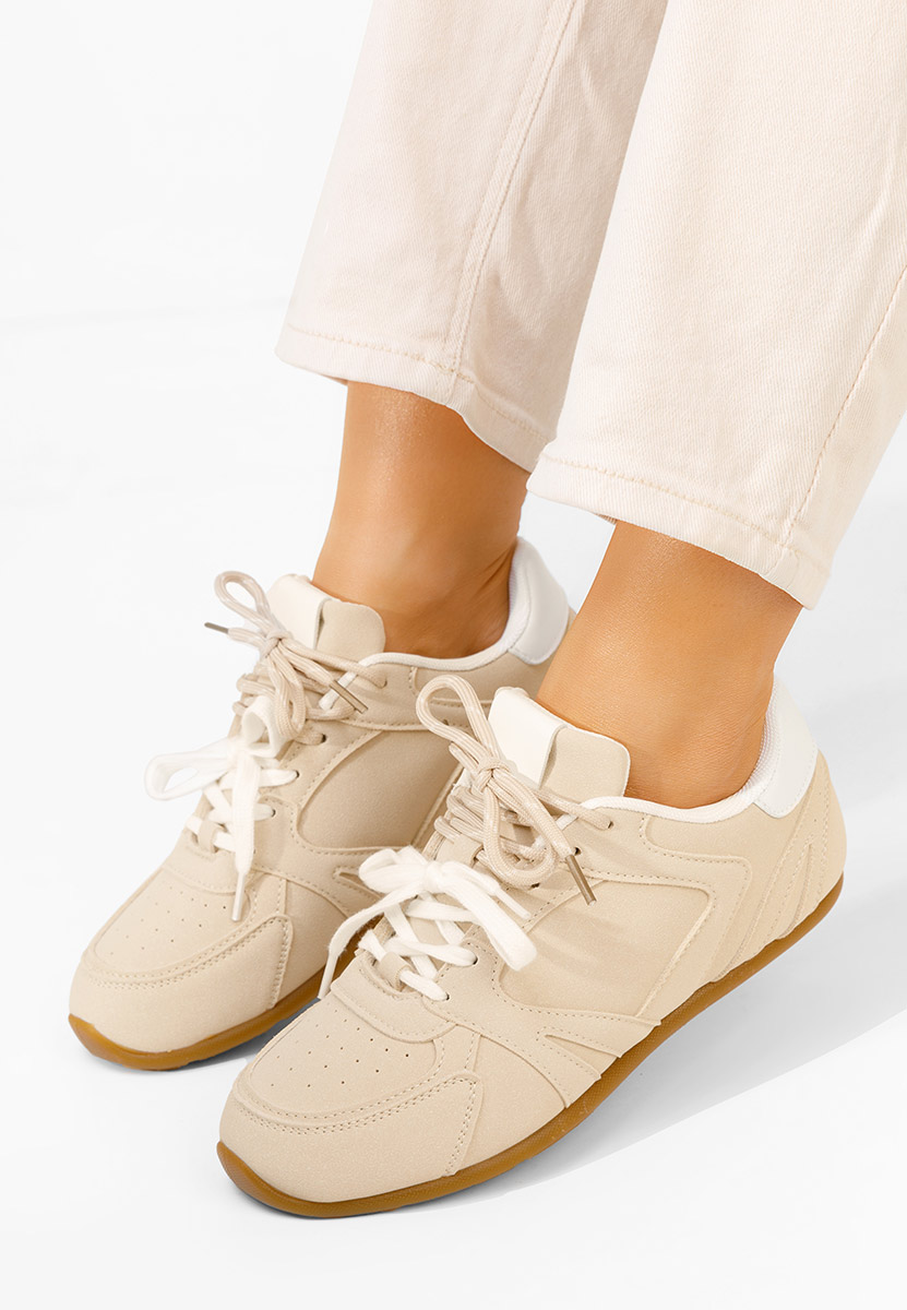Sneakers donna Victorya beige
