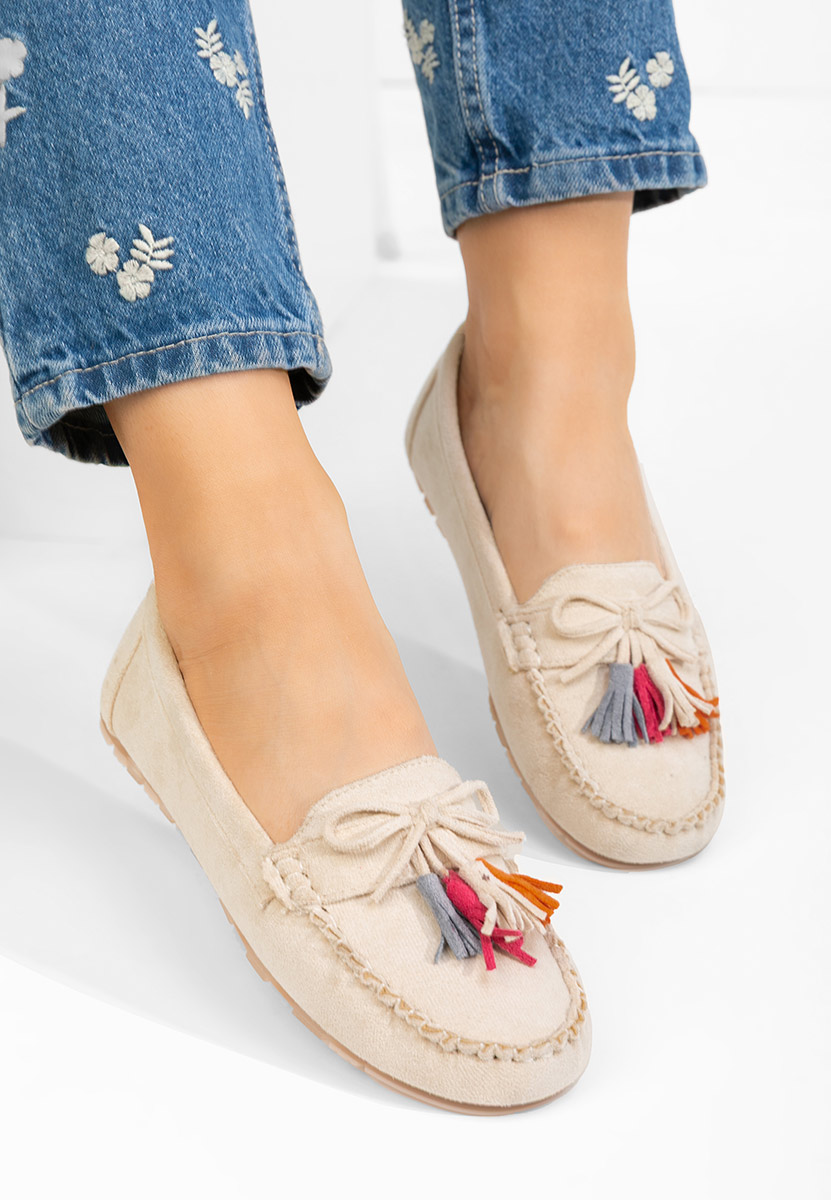 Mocassini da donna Prestia V2 beige