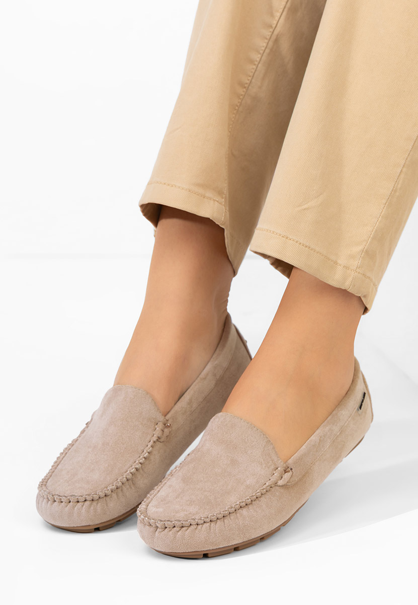 Mocassini da donna Ruana beige