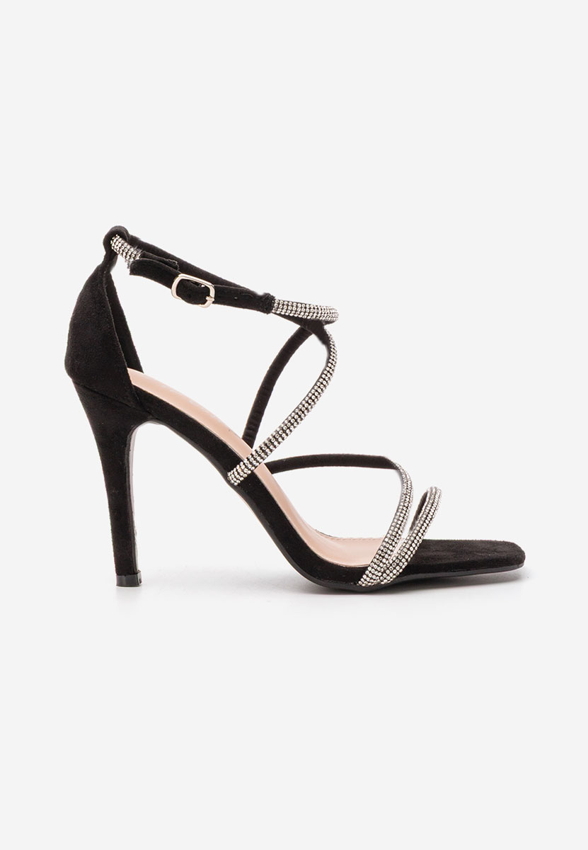 Sandali con tacco a spillo Stephany nero