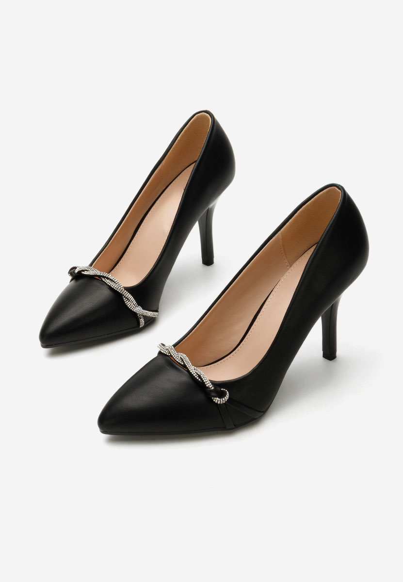 Décolleté tacco a spillo Korinna nero