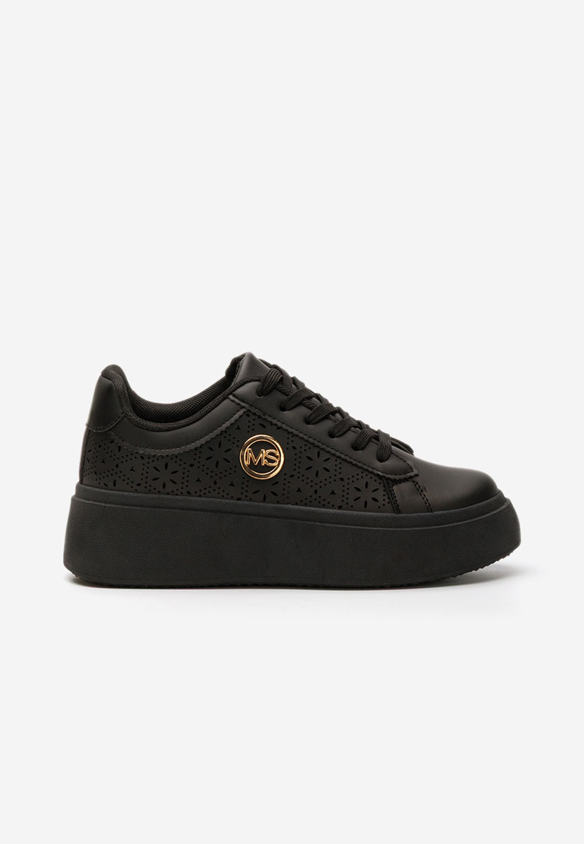 Sneakers con zeppa Nidya nero