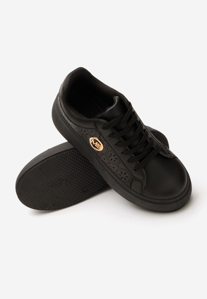 Sneakers con zeppa Nidya nero