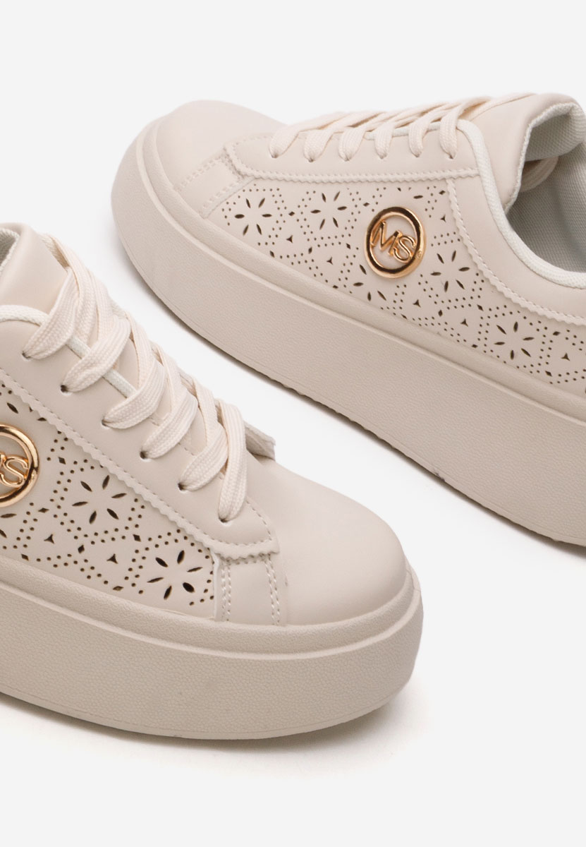 Sneakers con zeppa Nidya V2 beige