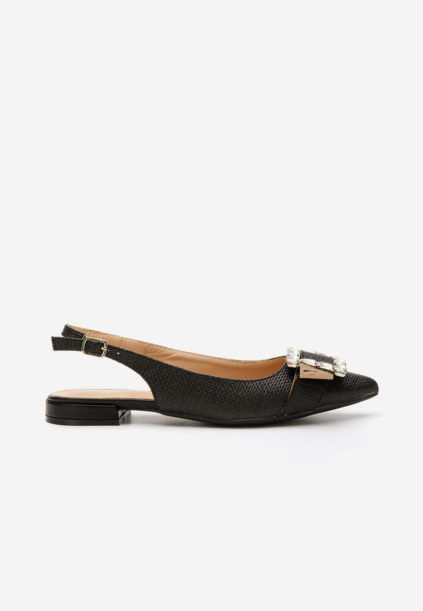 Décolleté Slingback Rachell nero