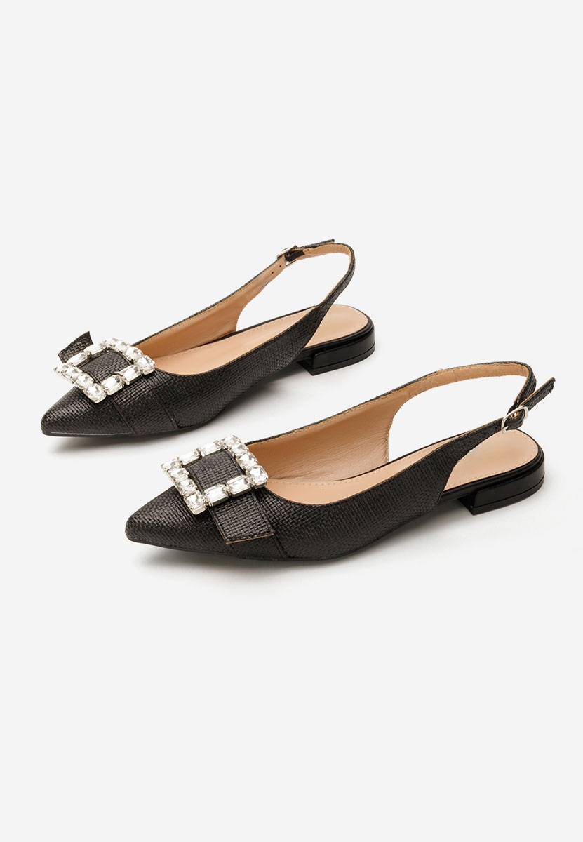 Décolleté Slingback Rachell nero