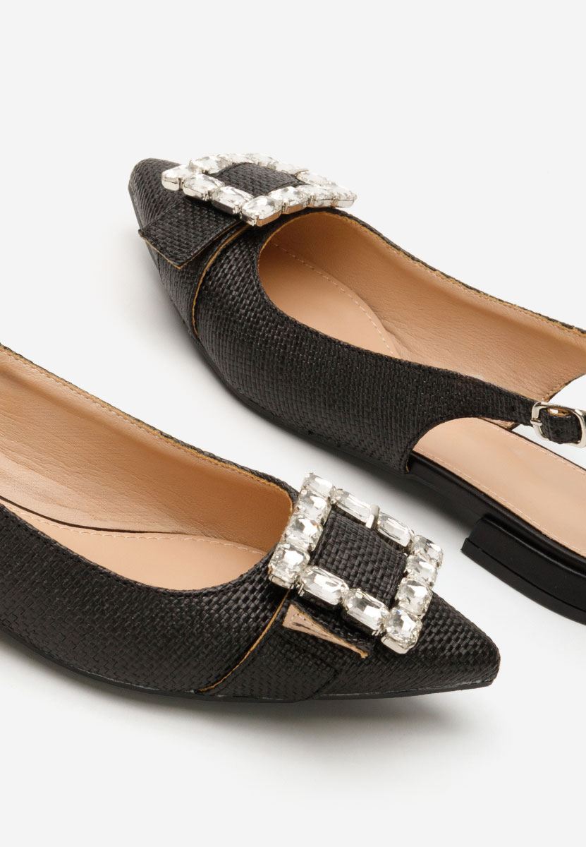 Décolleté Slingback Rachell nero