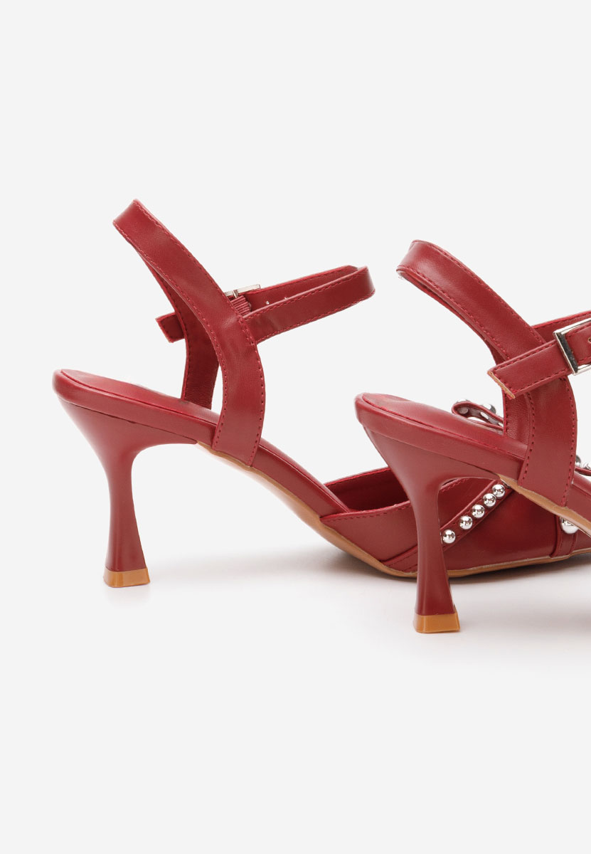 Décolleté Slingback Ladera rosso