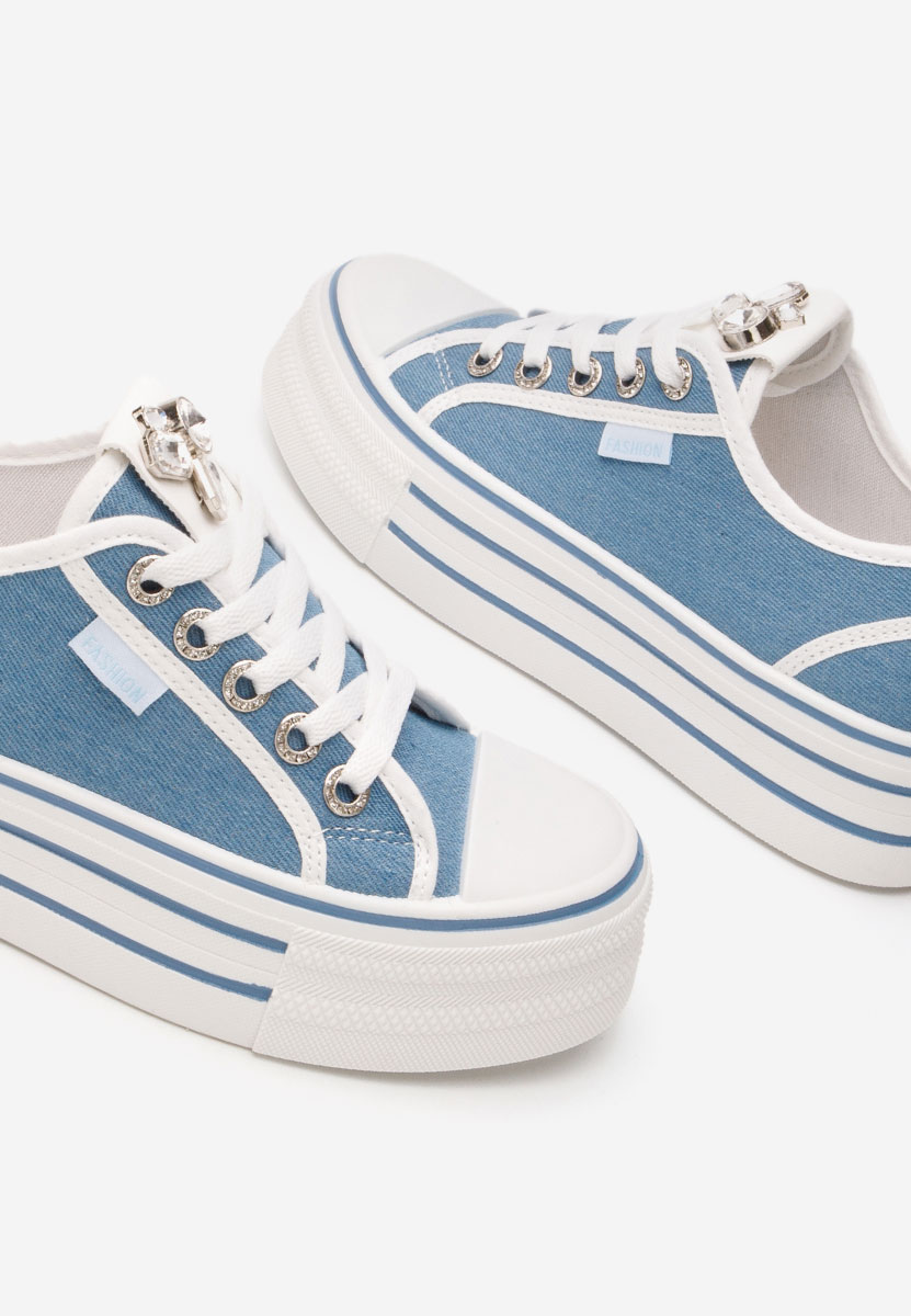 Scarpe da ginnastica donna Charita blu