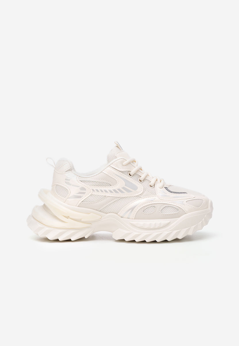 Sneakers con zeppa Willene beige