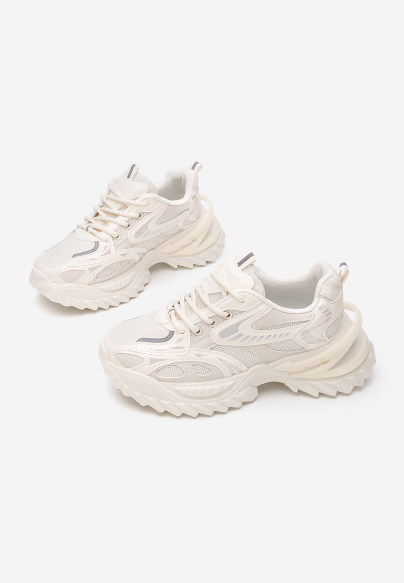Sneakers con zeppa Willene beige