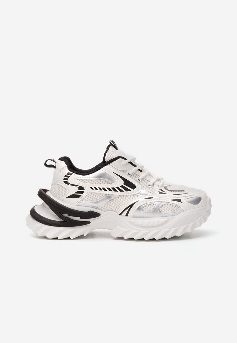 Sneakers con zeppa Willene bianchi