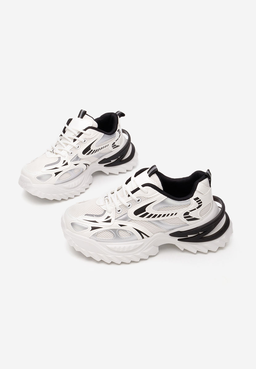 Sneakers con zeppa Willene bianchi