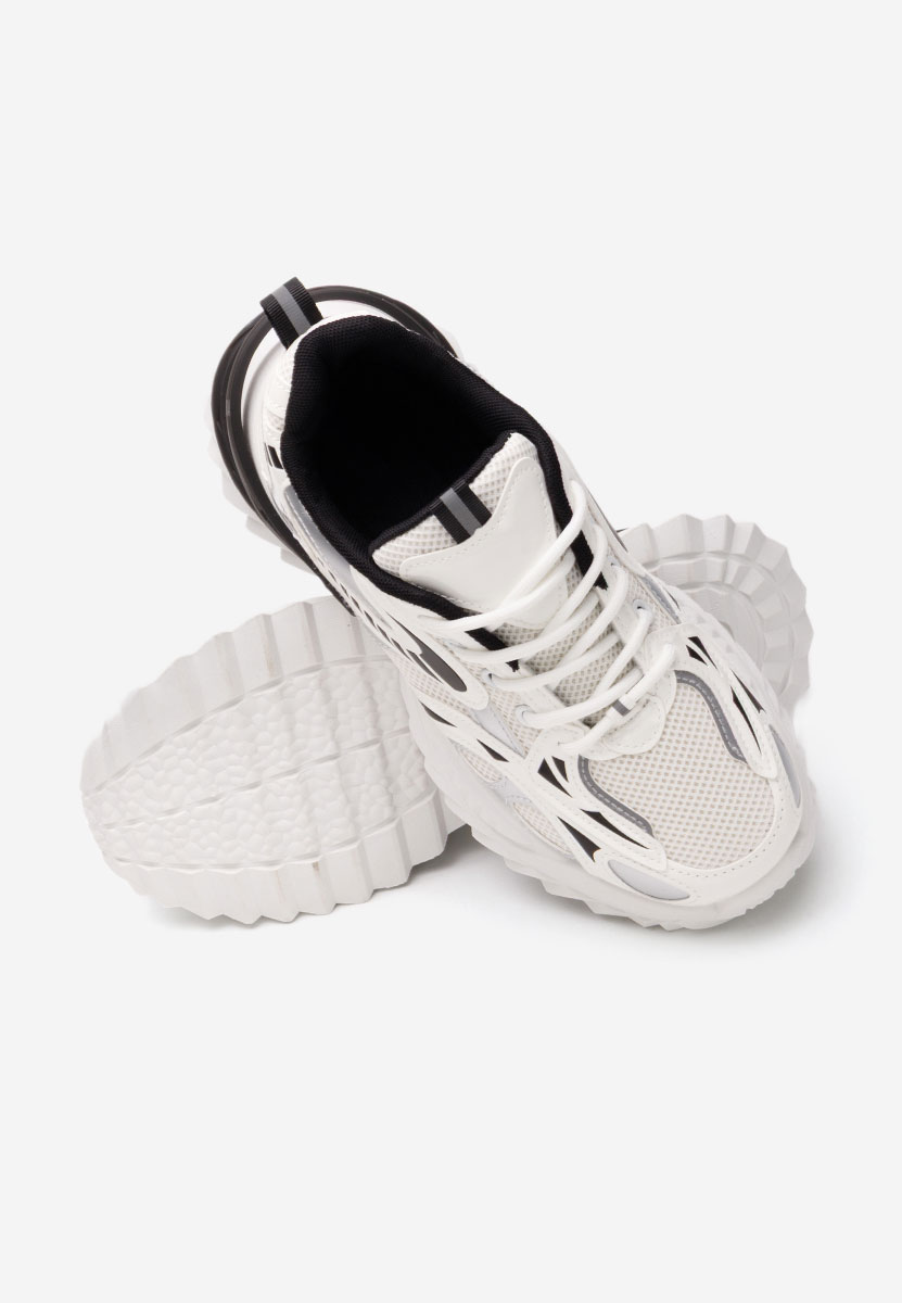 Sneakers con zeppa Willene bianchi
