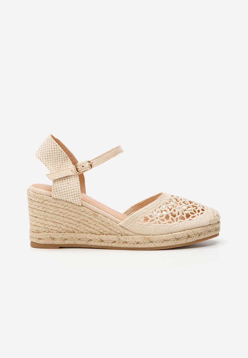 Espadrillas zeppa Almynna beige