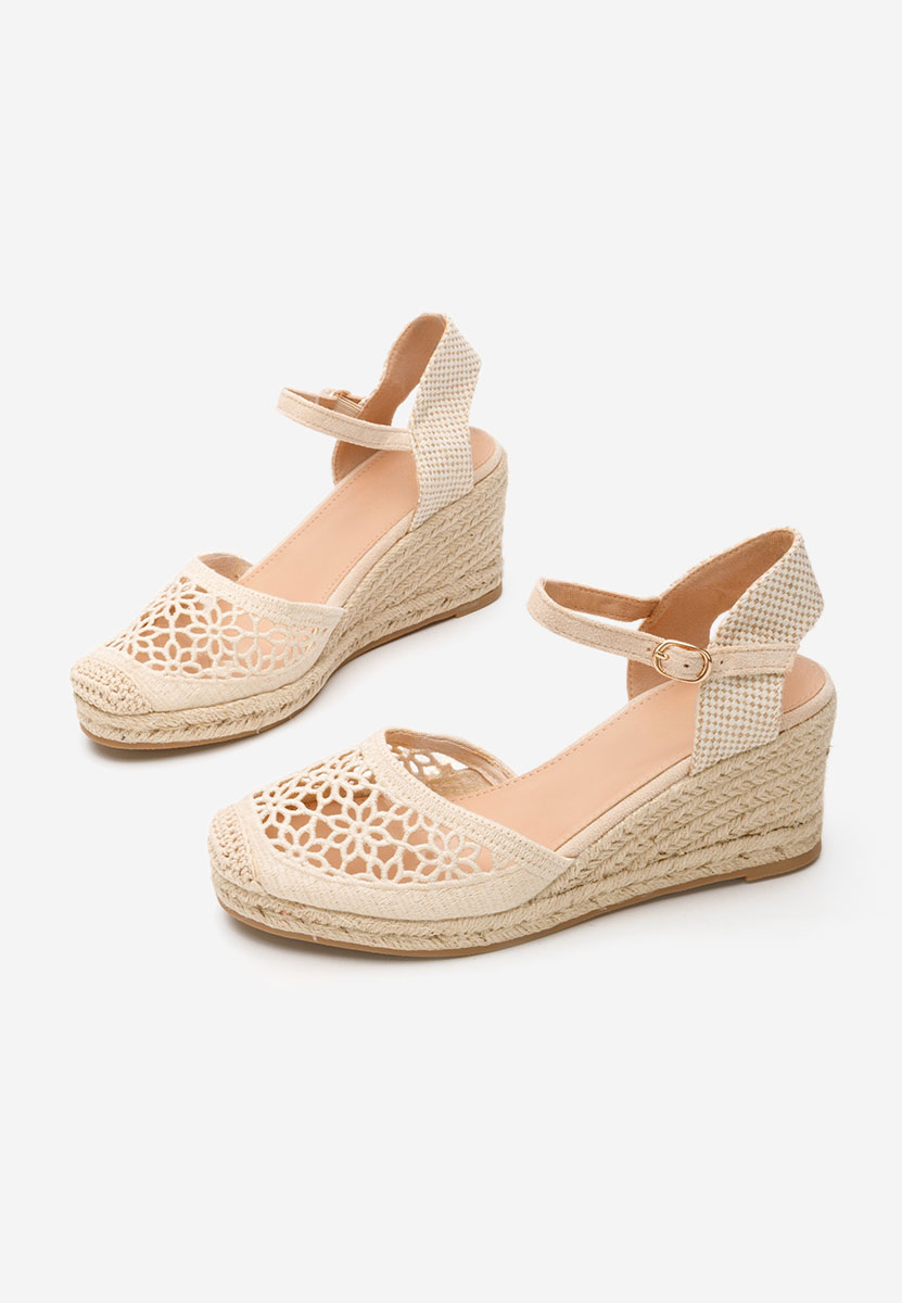 Espadrillas zeppa Almynna beige