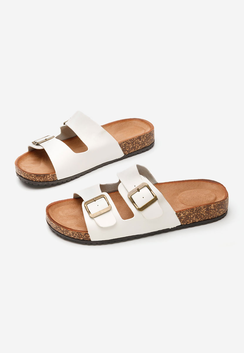 Ciabatte donna Janeti bianchi