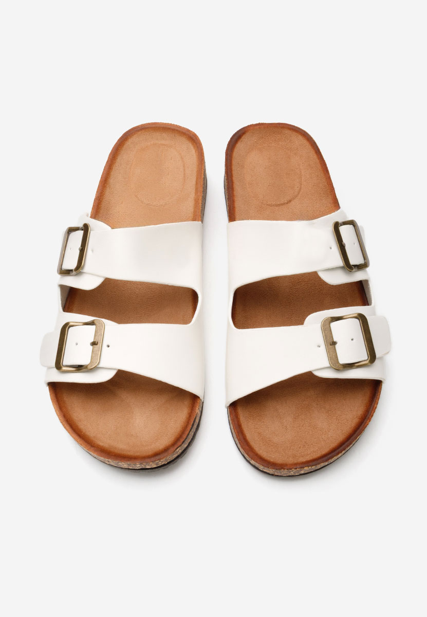 Ciabatte donna Janeti bianchi