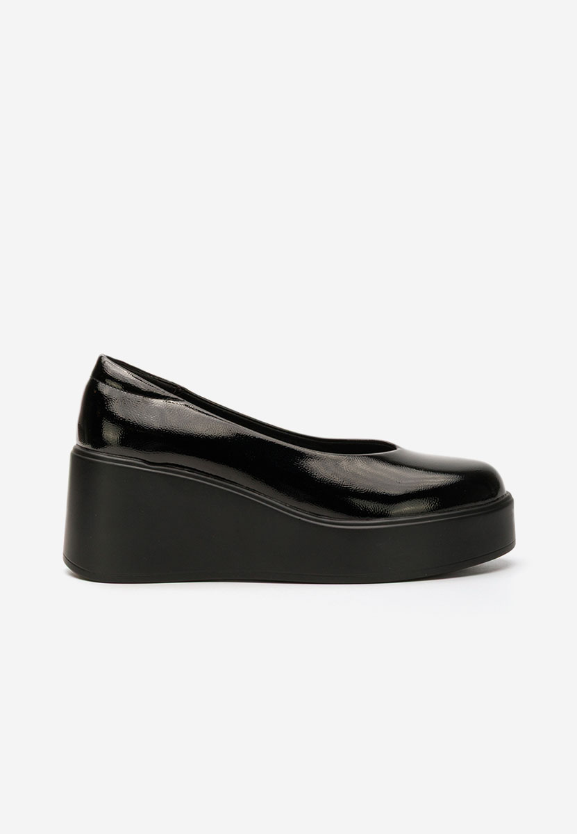 Scarpe con plateau Shirla nero