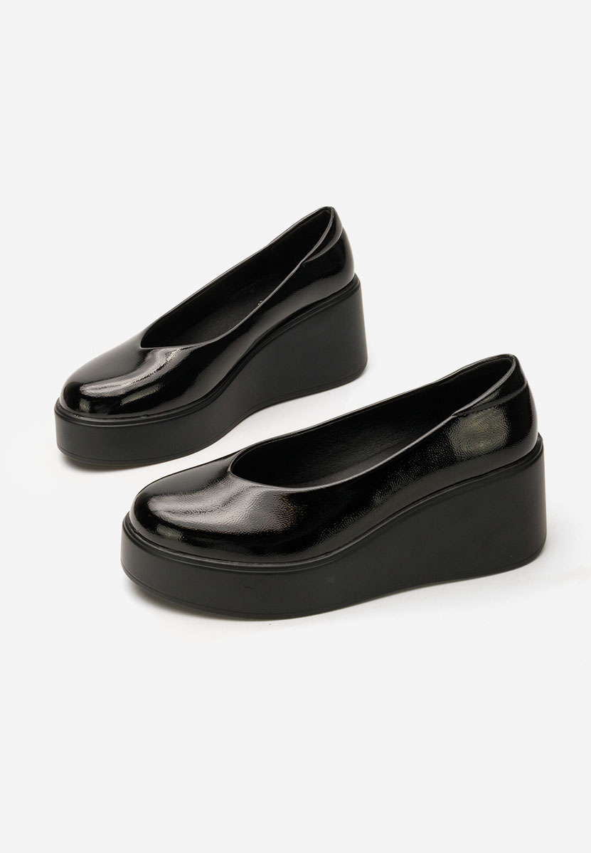 Scarpe con plateau Shirla nero