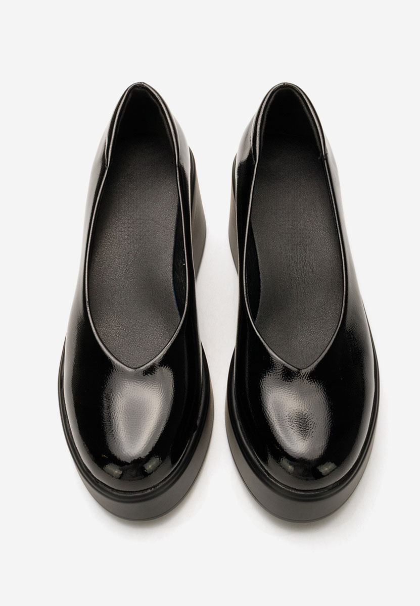 Scarpe con plateau Shirla nero