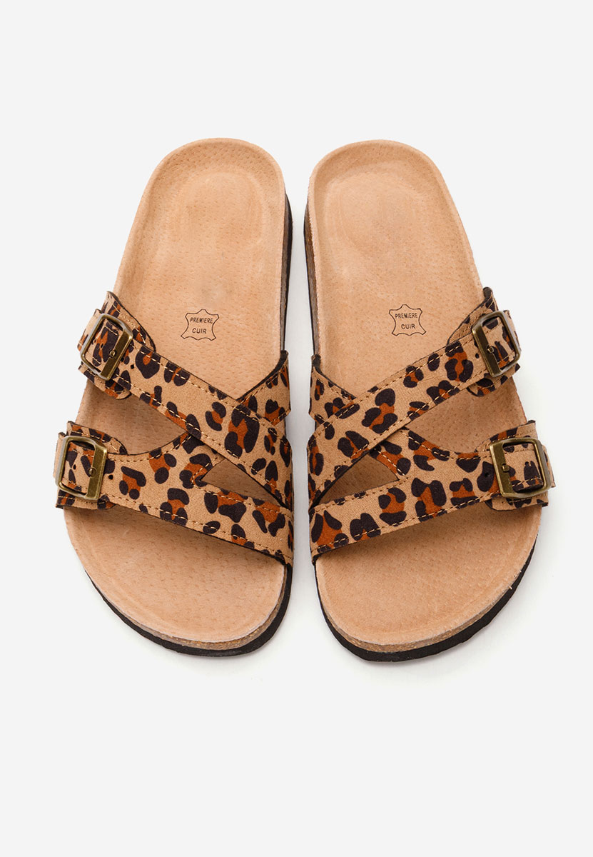 Ciabatte donna Viriana leopardi