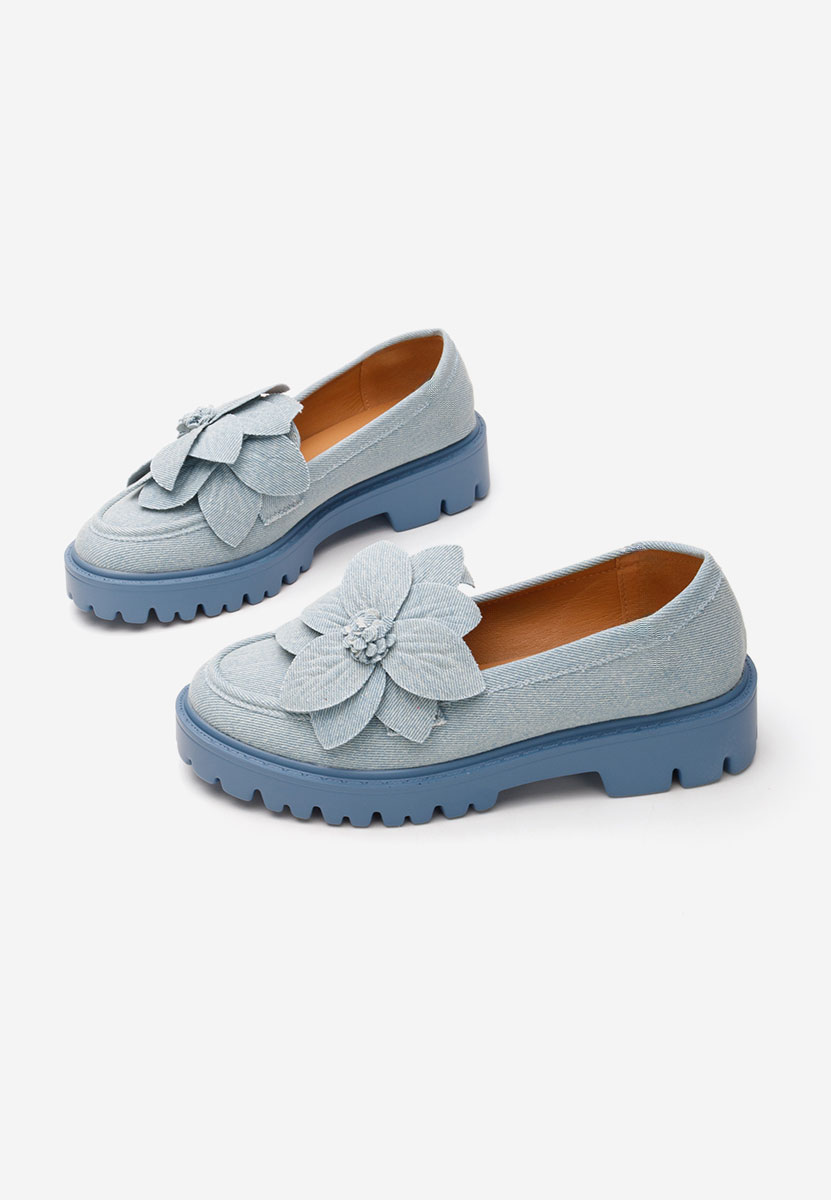 Mocassini con plateau Camelea V2 denim