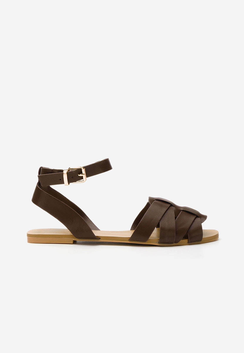 Sandali bassi Carysa marrone