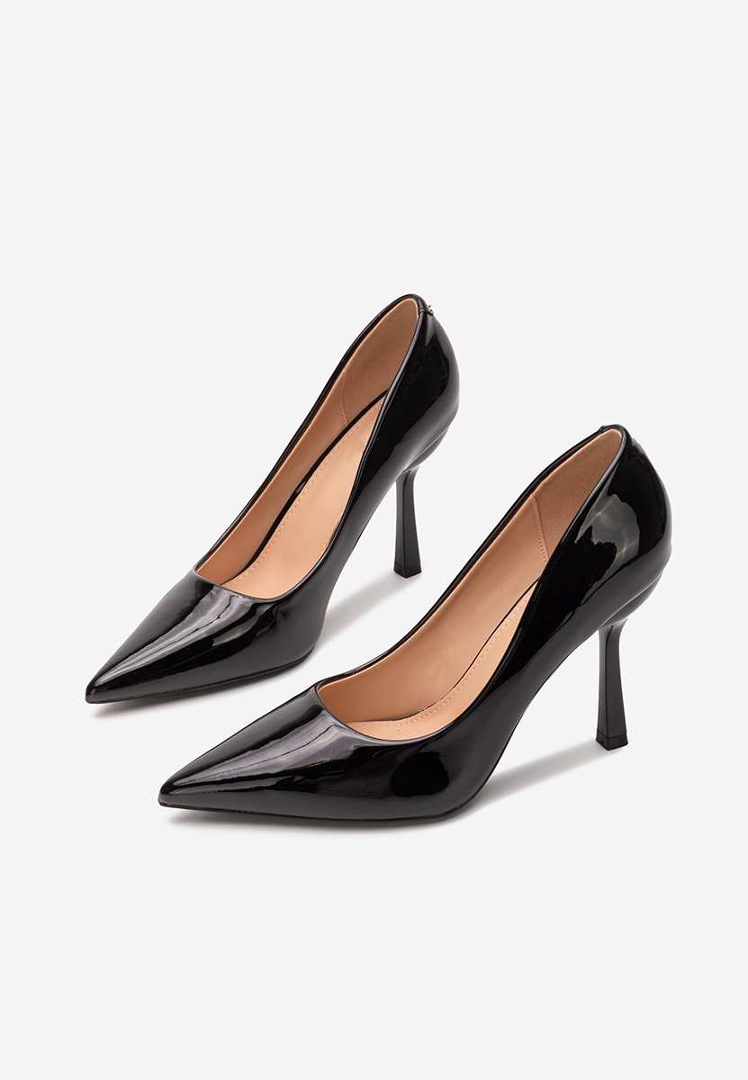 Décolleté in vernice Avilaga Nero