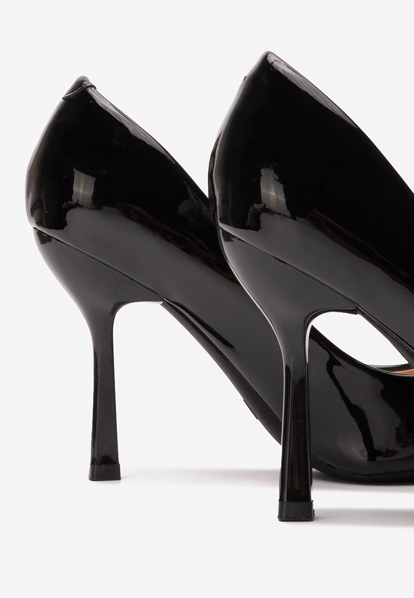 Décolleté in vernice Avilaga Nero